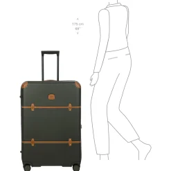 Bellagio - 4-Rollen-Trolley 76 cm erw. recycelt (olive)