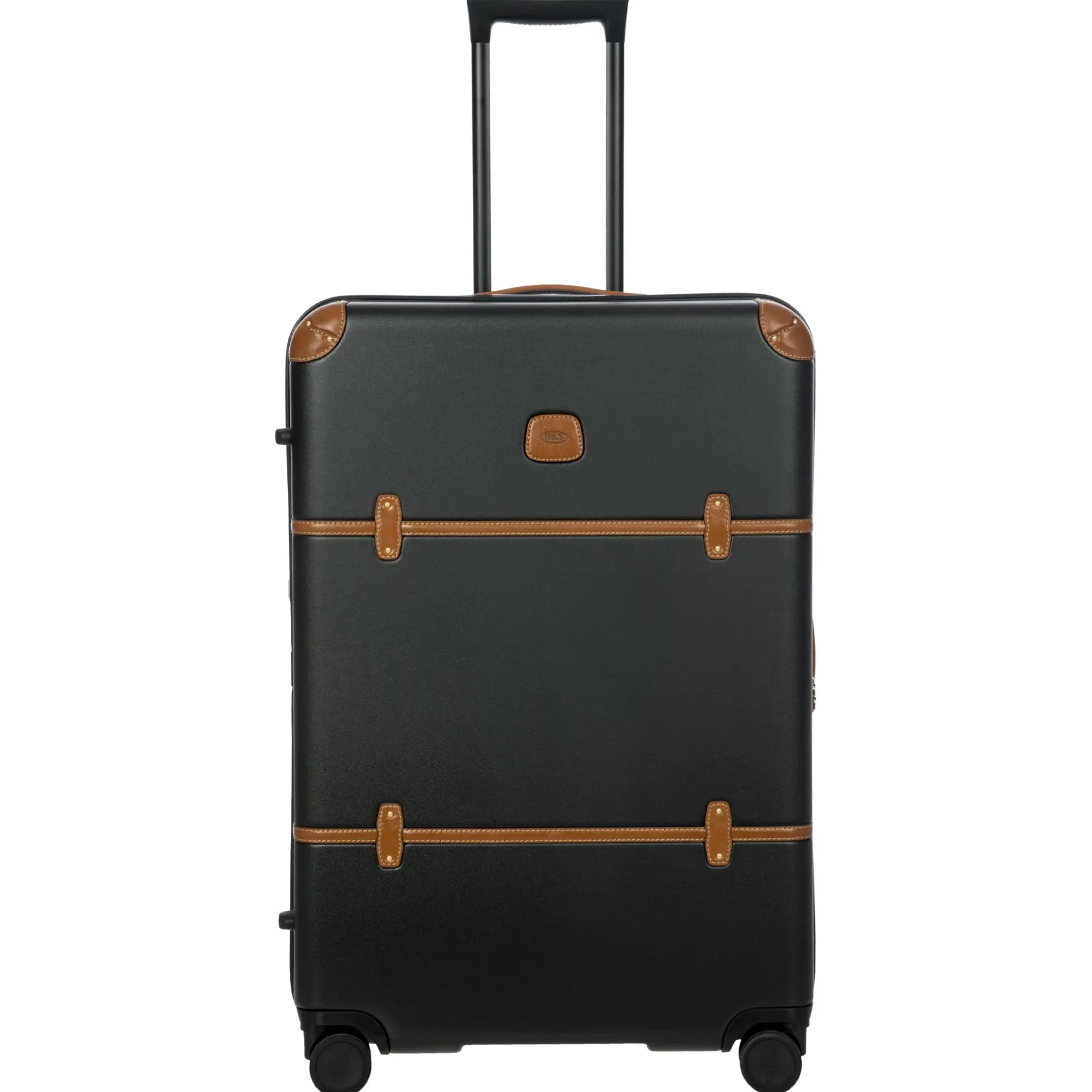Bellagio - 4-Rollen-Trolley 76 cm erw. recycelt (black/tan)