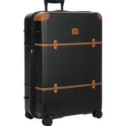 Bellagio - 4-Rollen-Trolley 76 cm erw. recycelt (black/tan)