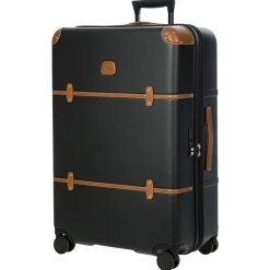 Bellagio - 4-Rollen-Trolley 76 cm erw. recycelt (black/tan)