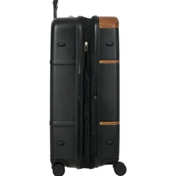 Bellagio - 4-Rollen-Trolley 76 cm erw. recycelt (black/tan)