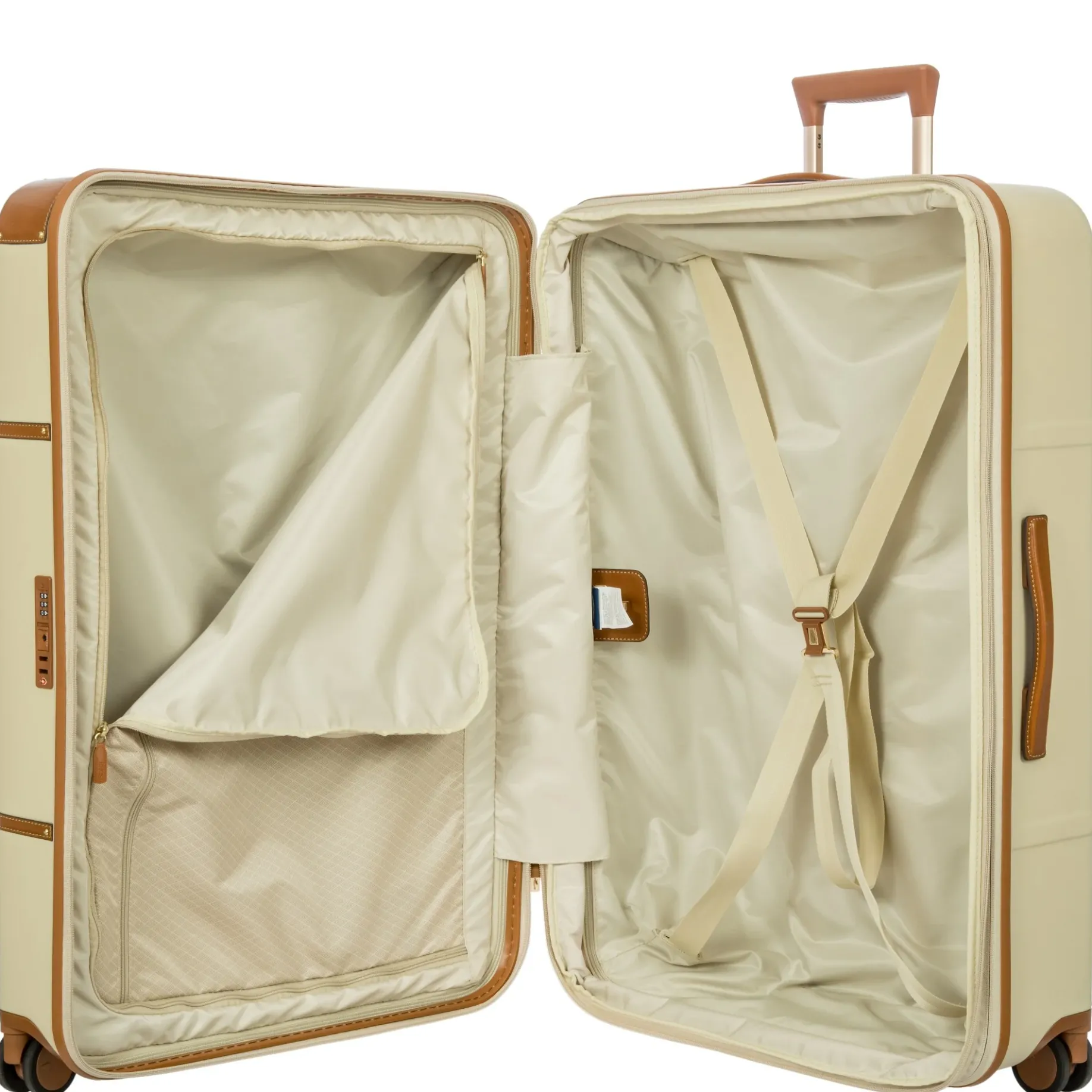 Bellagio - 4-Rollen-Trolley 82 cm erw. recycelt (cream)