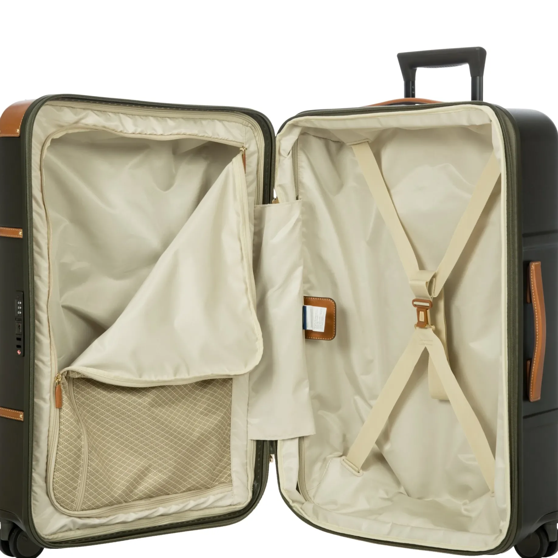 Bellagio - 4-Rollen-Trolley 70.5 cm erw. recycelt (olive)