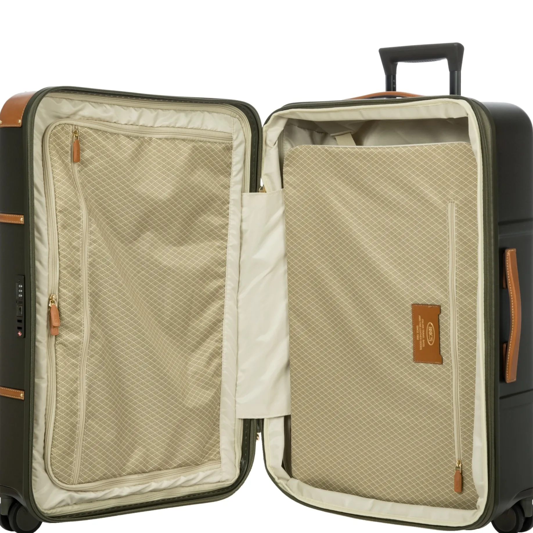 Bellagio - 4-Rollen-Trolley 70.5 cm erw. recycelt (olive)