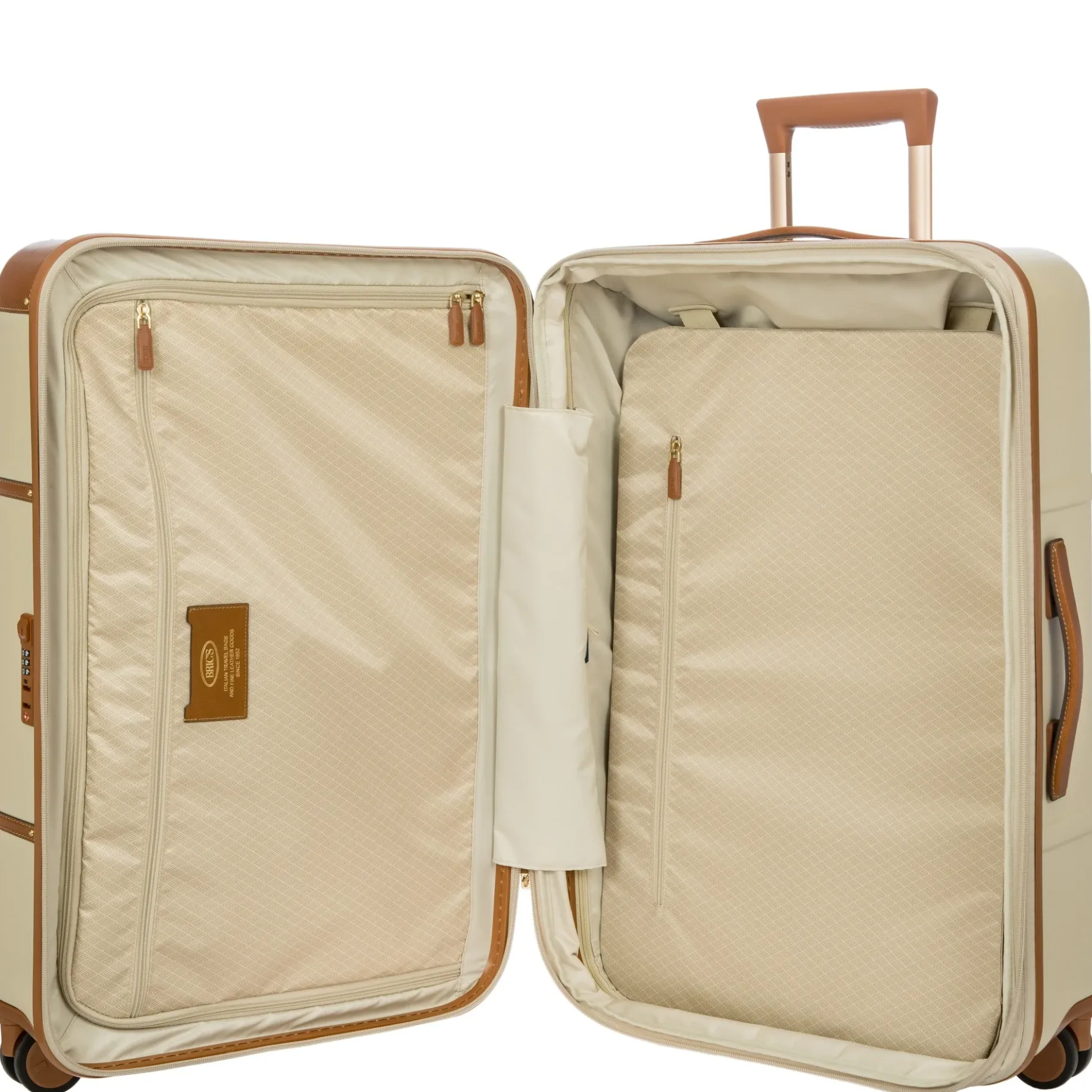 Bellagio - 4-Rollen-Trolley 70.5 cm erw. recycelt (cream)