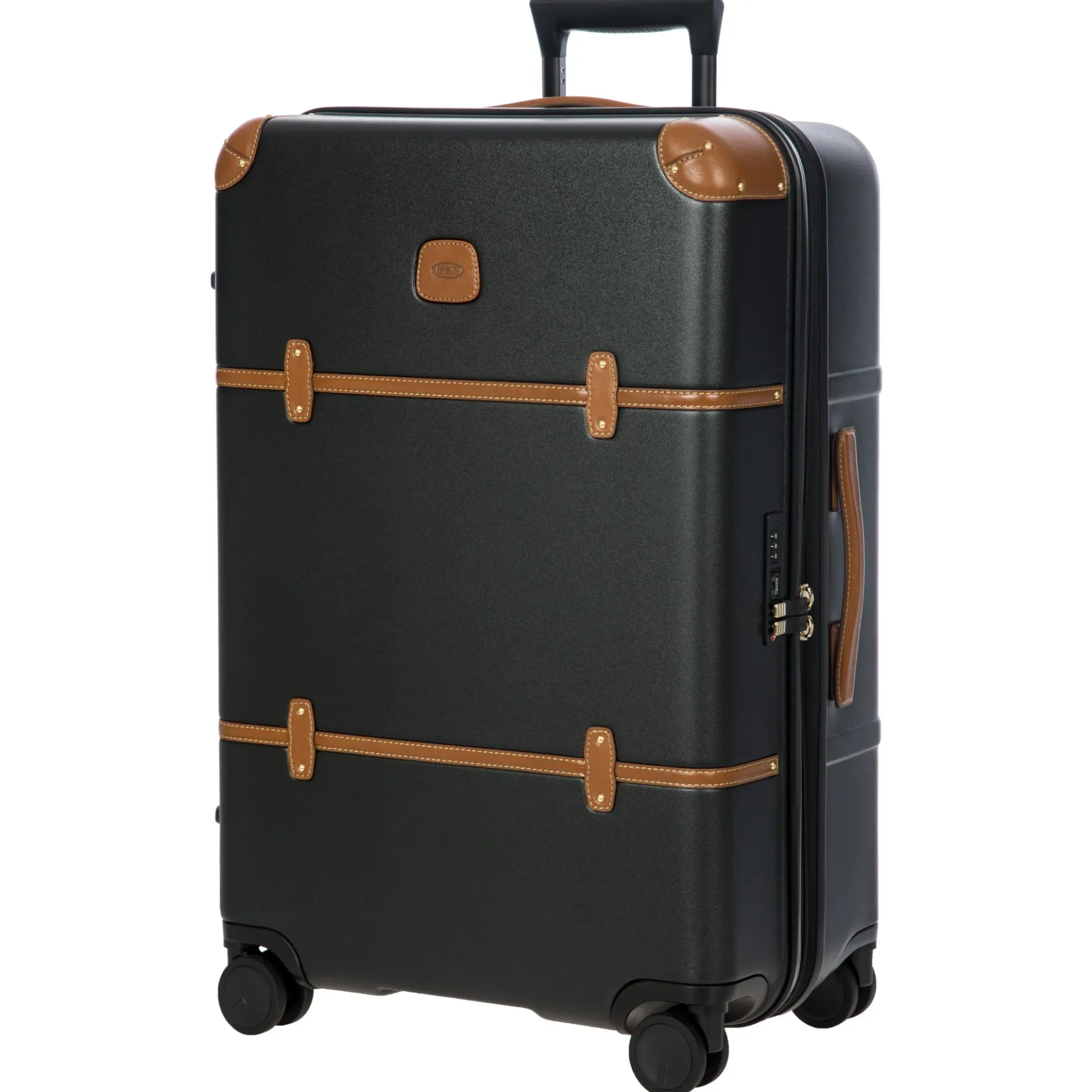 Bellagio - 4-Rollen-Trolley 70.5 cm erw. recycelt (black/tan)