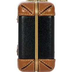 Bellagio - Umhängetasche 20 cm recycelt (black/tan)