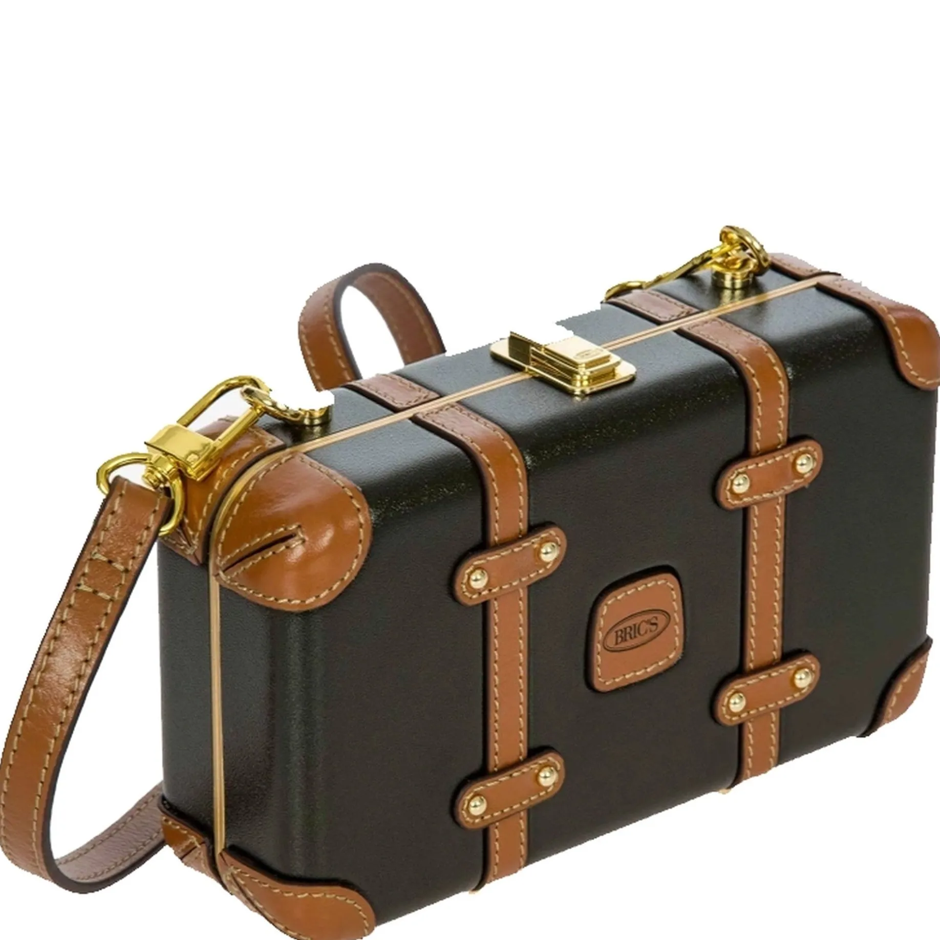 Bellagio - Umhängetasche 20 cm recycelt (olive)