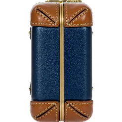 Bellagio - Umhängetasche 20 cm recycelt (blue/tan)