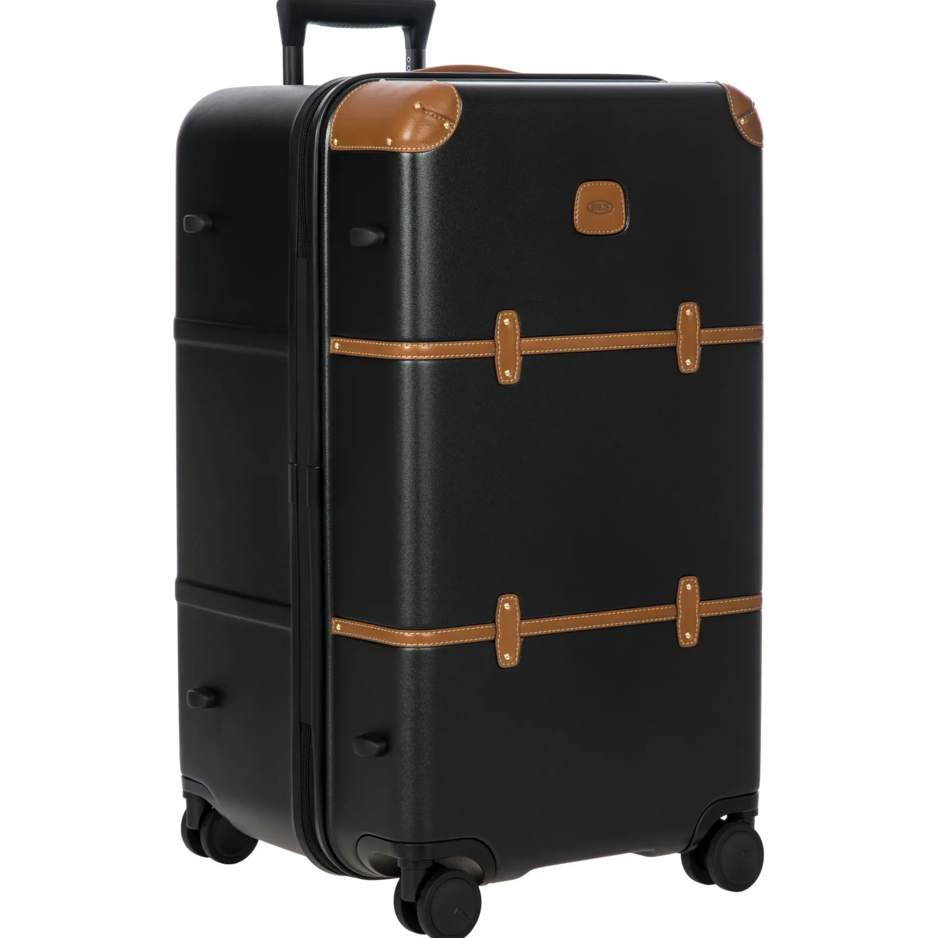 Bellagio Trunk - 4-Rollen-Trolley 74 cm recycelt (black/tan)