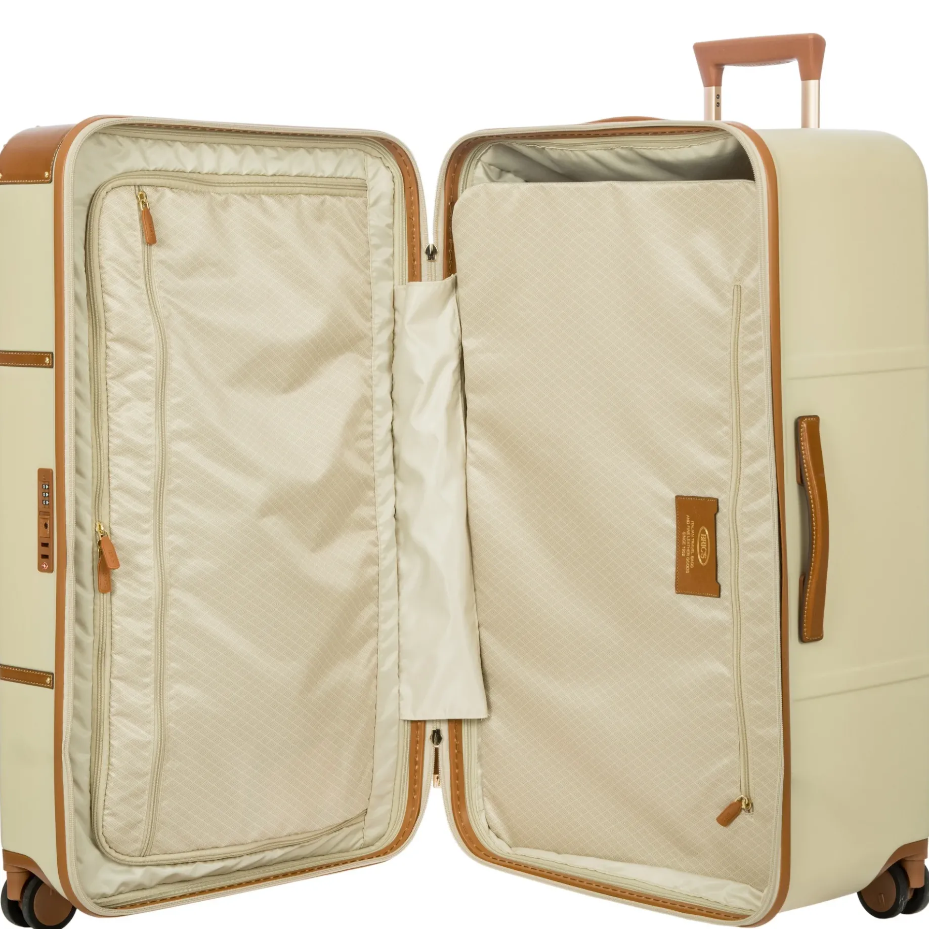 Bellagio Trunk - 4-Rollen-Trolley 80 cm recycelt (cream)