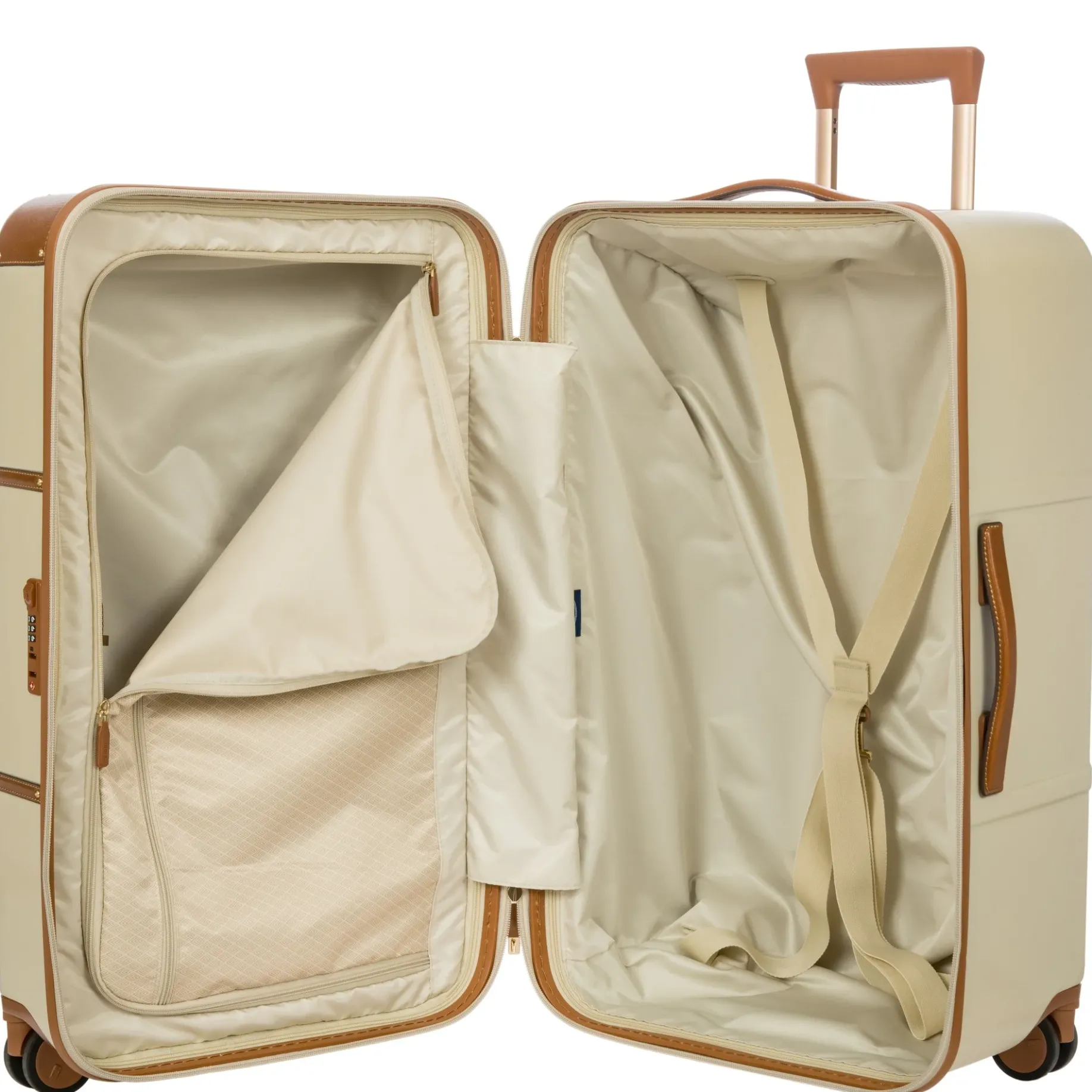 Bellagio Trunk - 4-Rollen-Trolley 74 cm recycelt (cream)