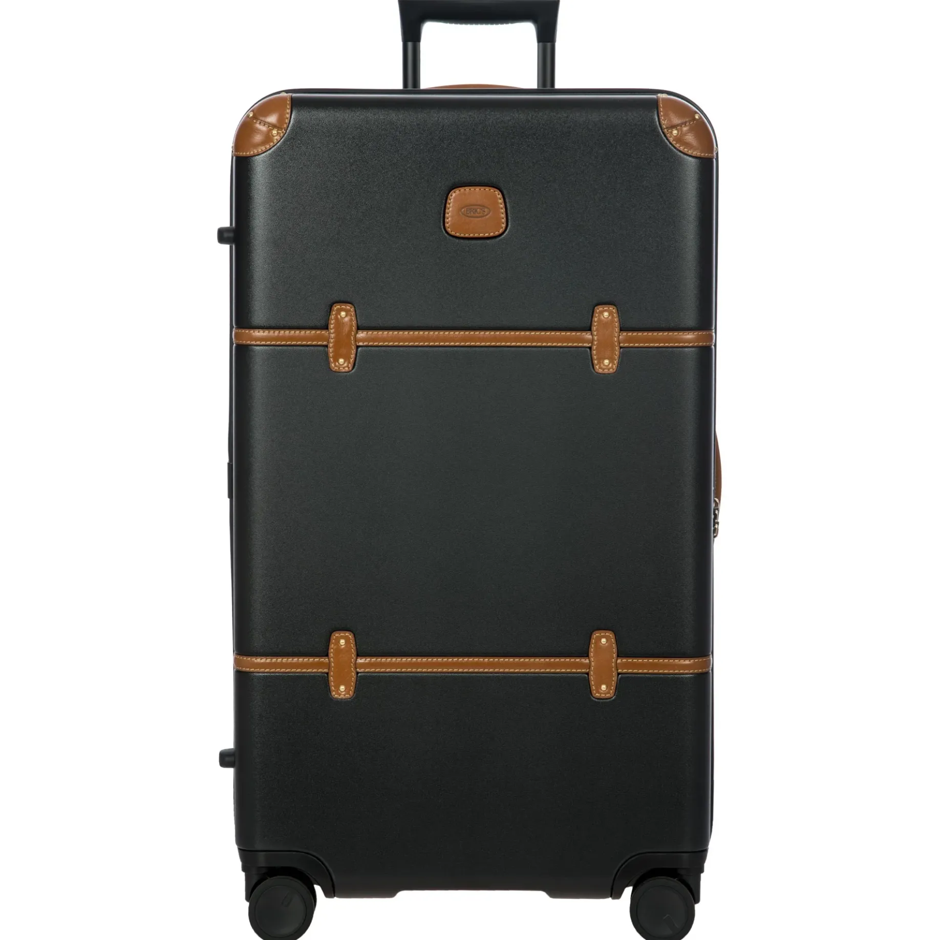 Bellagio Trunk - 4-Rollen-Trolley 80 cm recycelt (black/tan)