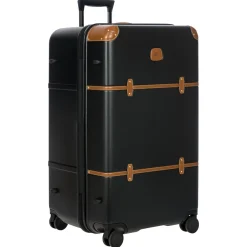 Bellagio Trunk - 4-Rollen-Trolley 80 cm recycelt (black/tan)