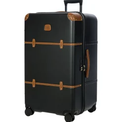 Bellagio Trunk - 4-Rollen-Trolley 80 cm recycelt (black/tan)