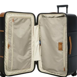 Bellagio Trunk - 4-Rollen-Trolley 80 cm recycelt (black/tan)