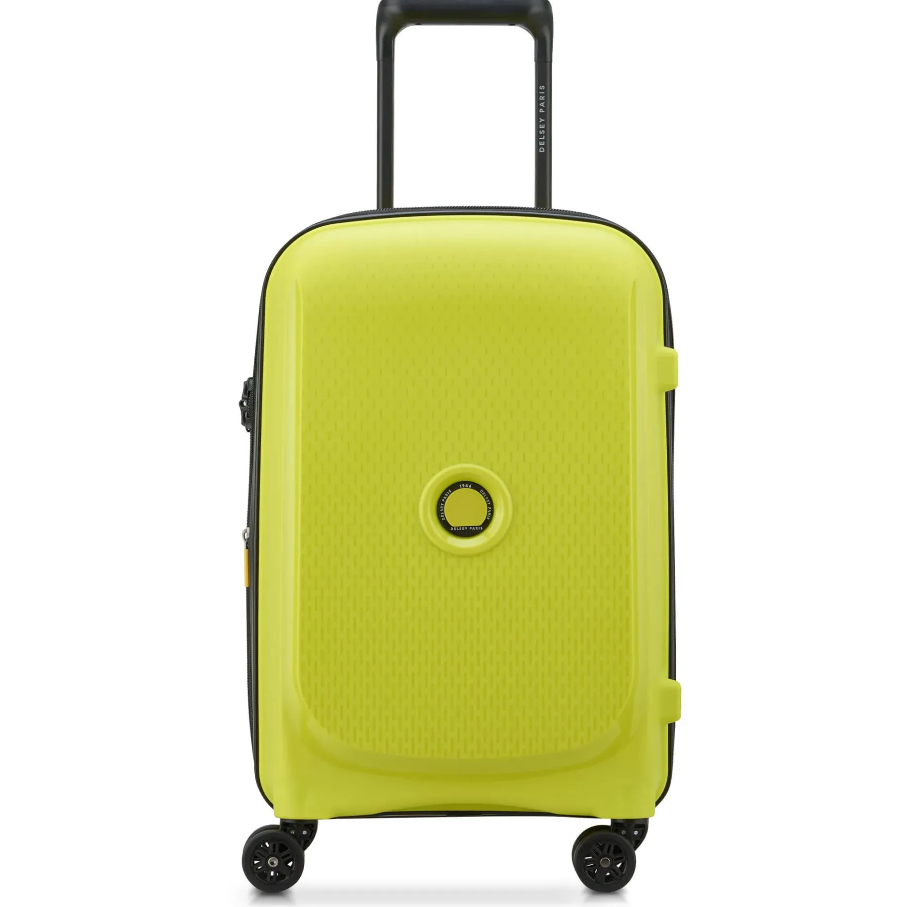 Belmont Plus - 4-Rollen-Kabinentrolley recycelt 55 cm erw. (grün chartreuse)