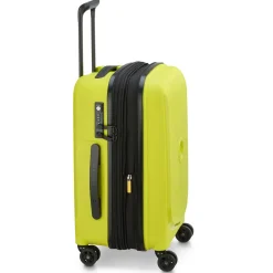 Belmont Plus - 4-Rollen-Kabinentrolley recycelt 55 cm erw. (grün chartreuse)