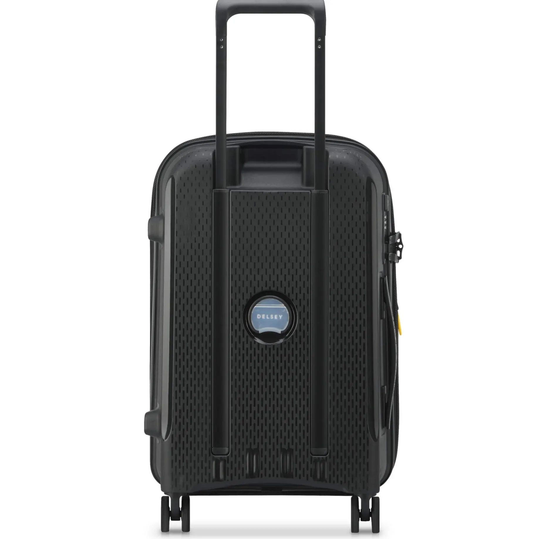 Belmont Plus - 4-Rollen-Kabinentrolley recycelt 55 cm erw. (schwarz)