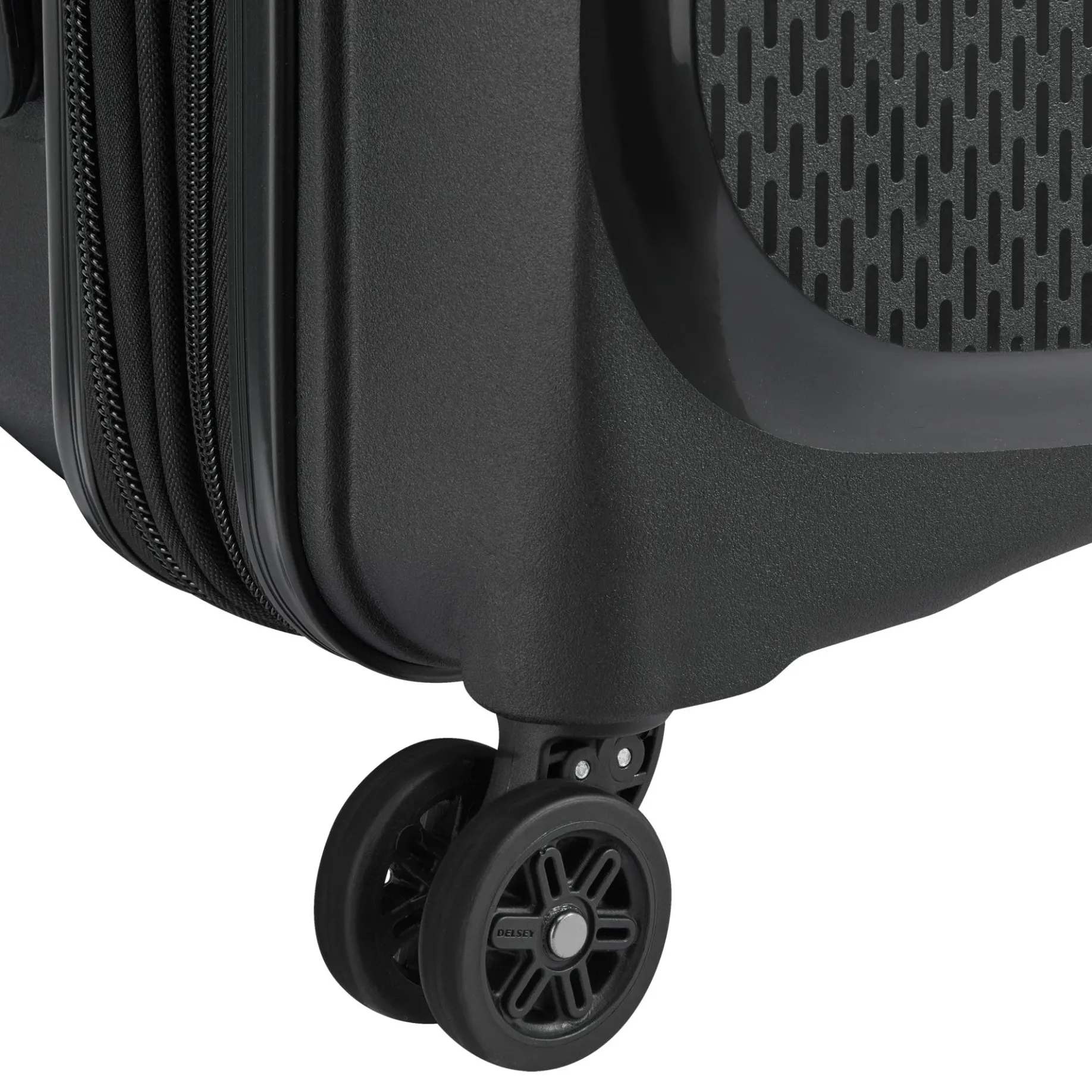 Belmont Plus - 4-Rollen-Trolley recycelt 76 cm erw. (schwarz)