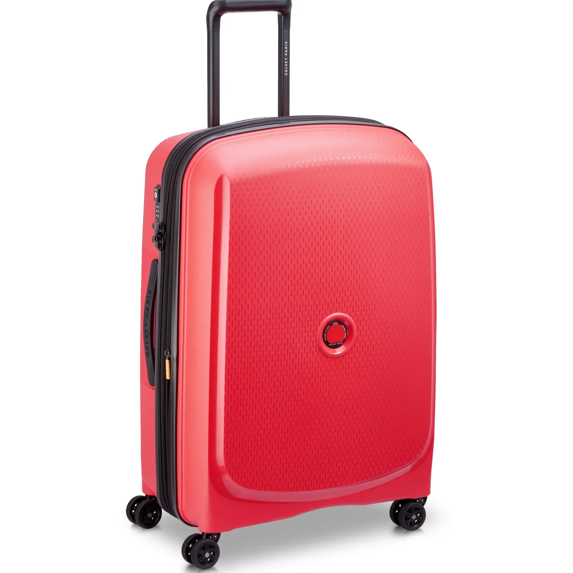 Belmont Plus - 4-Rollen-Trolley recycelt 71 cm erw. (orange)