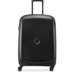 Belmont Plus - 4-Rollen-Trolley recycelt 71 cm erw. (schwarz)