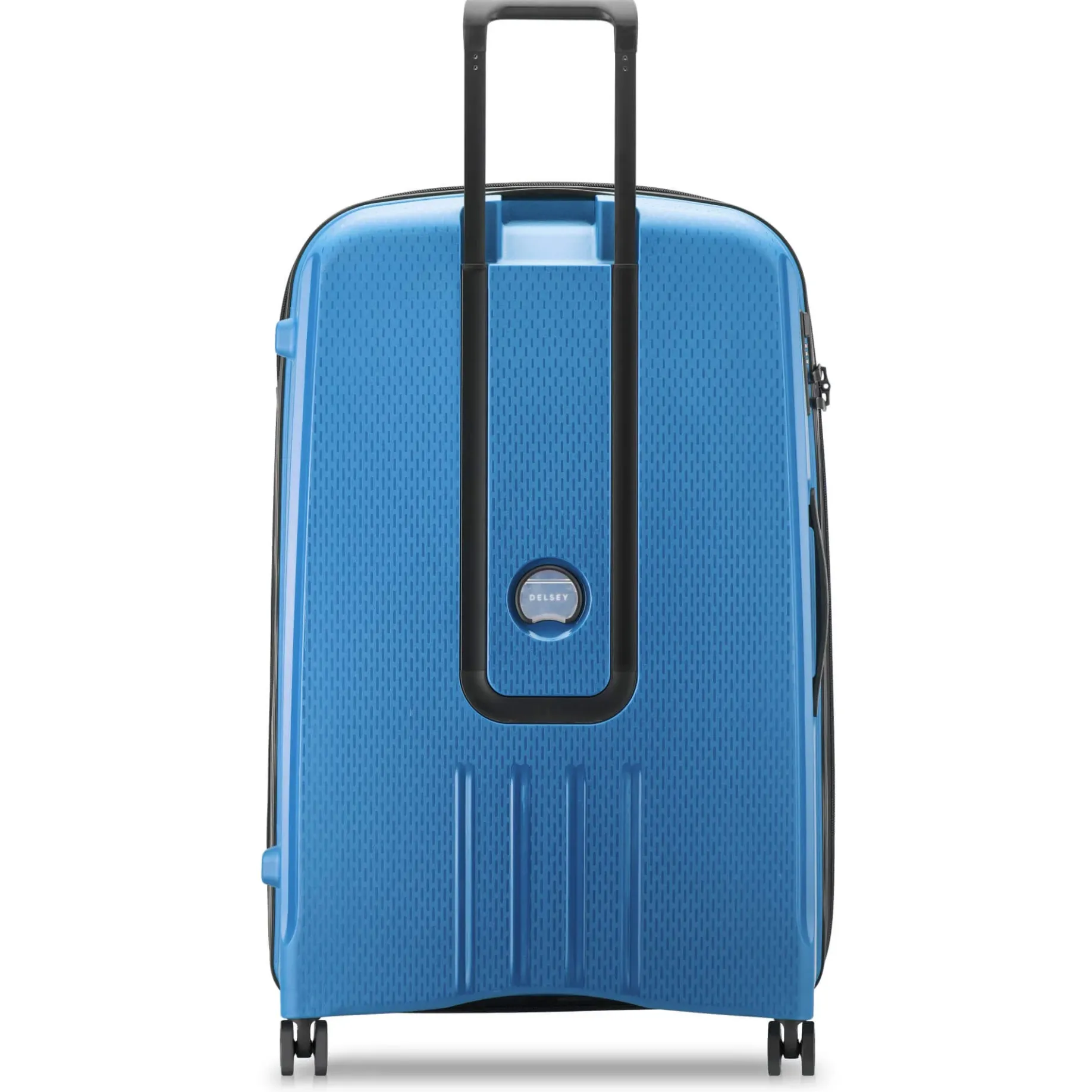 Belmont Plus - 4-Rollen-Trolley recycelt 83 cm erw. (zink blau)