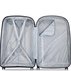 Belmont Plus - 4-Rollen-Trolley recycelt 83 cm erw. (zink blau)