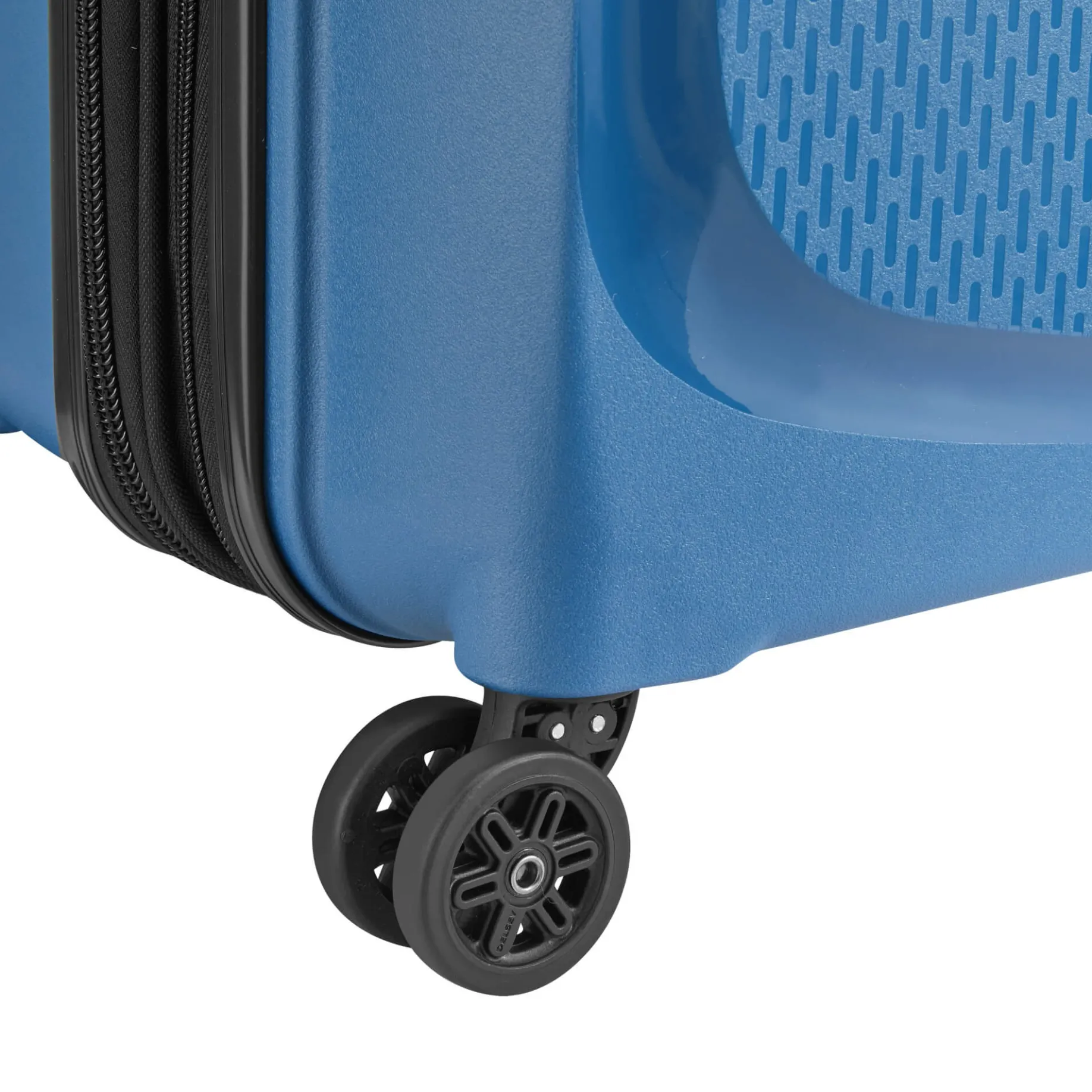 Belmont Plus - 4-Rollen-Trolley recycelt 83 cm erw. (zink blau)