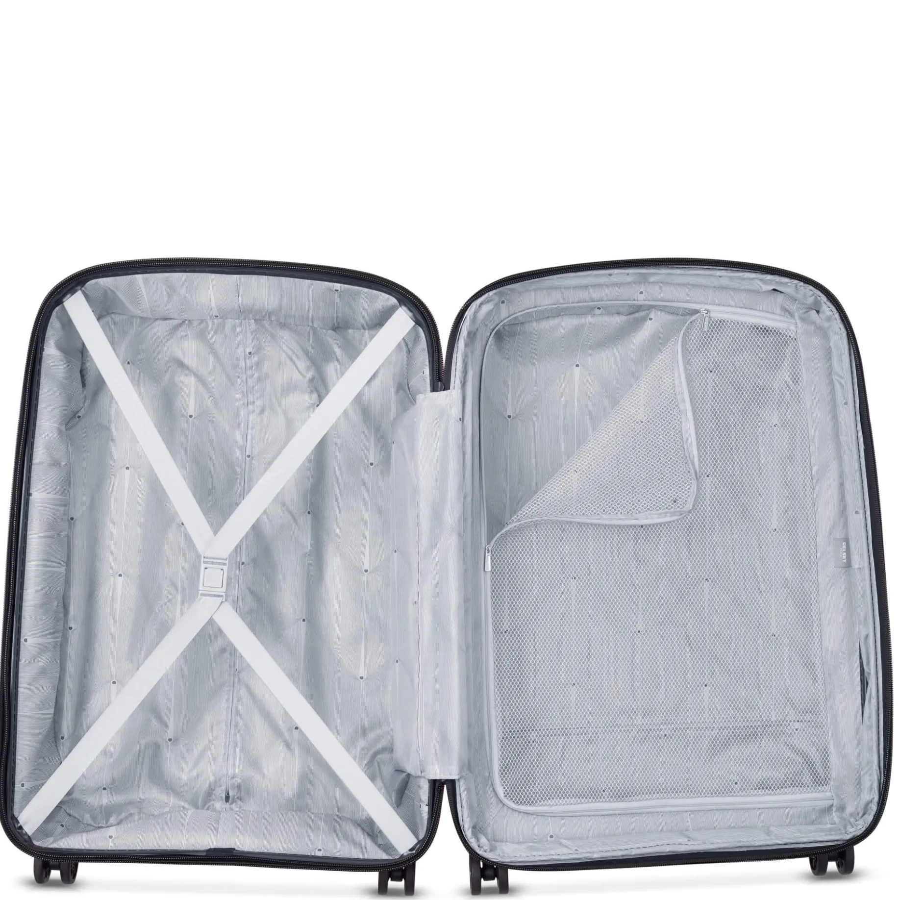 Belmont Plus - 4-Rollen-Trolley recycelt 71 cm erw. (zink blau)