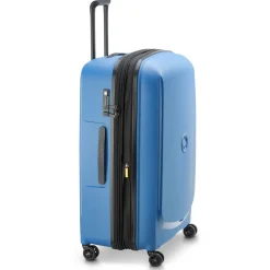Belmont Plus - 4-Rollen-Trolley recycelt 76 cm erw. (zink blau)