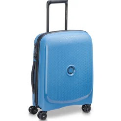 Belmont Plus Slim Line - 4-Rollen-Kabinentrolley 55 cm (zink blau)