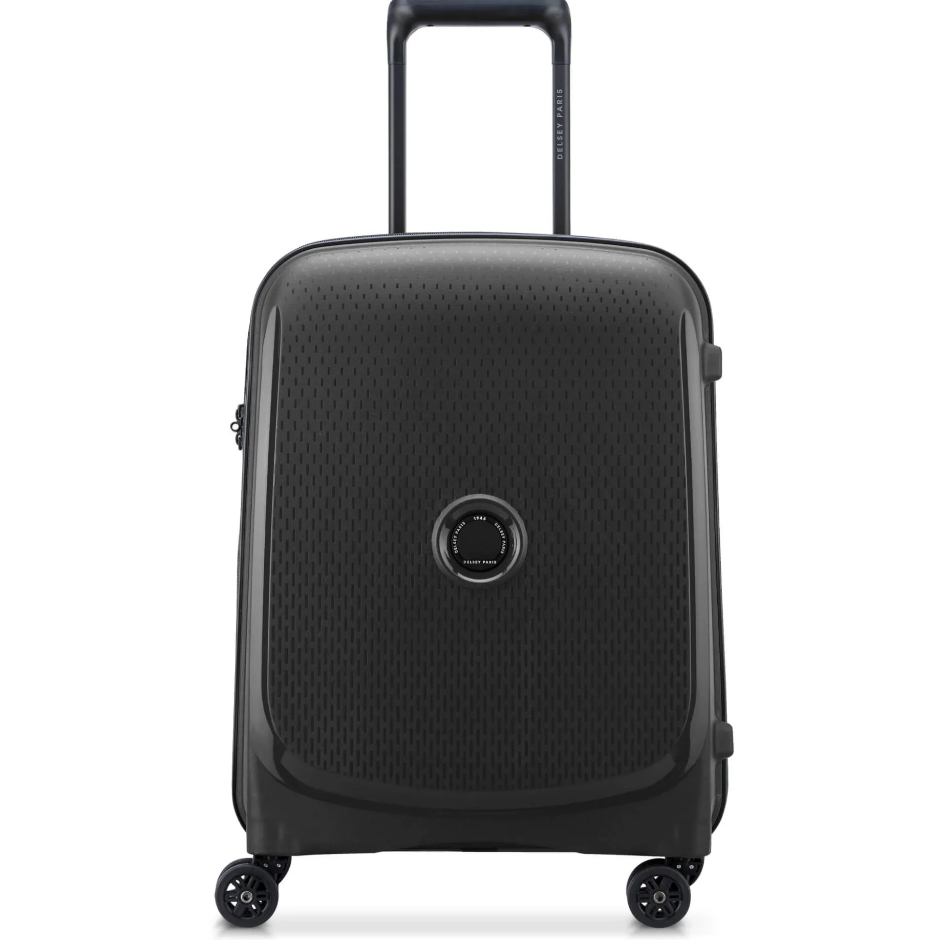Belmont Plus Slim Line - 4-Rollen-Kabinentrolley recycelt 55 cm (schwarz)
