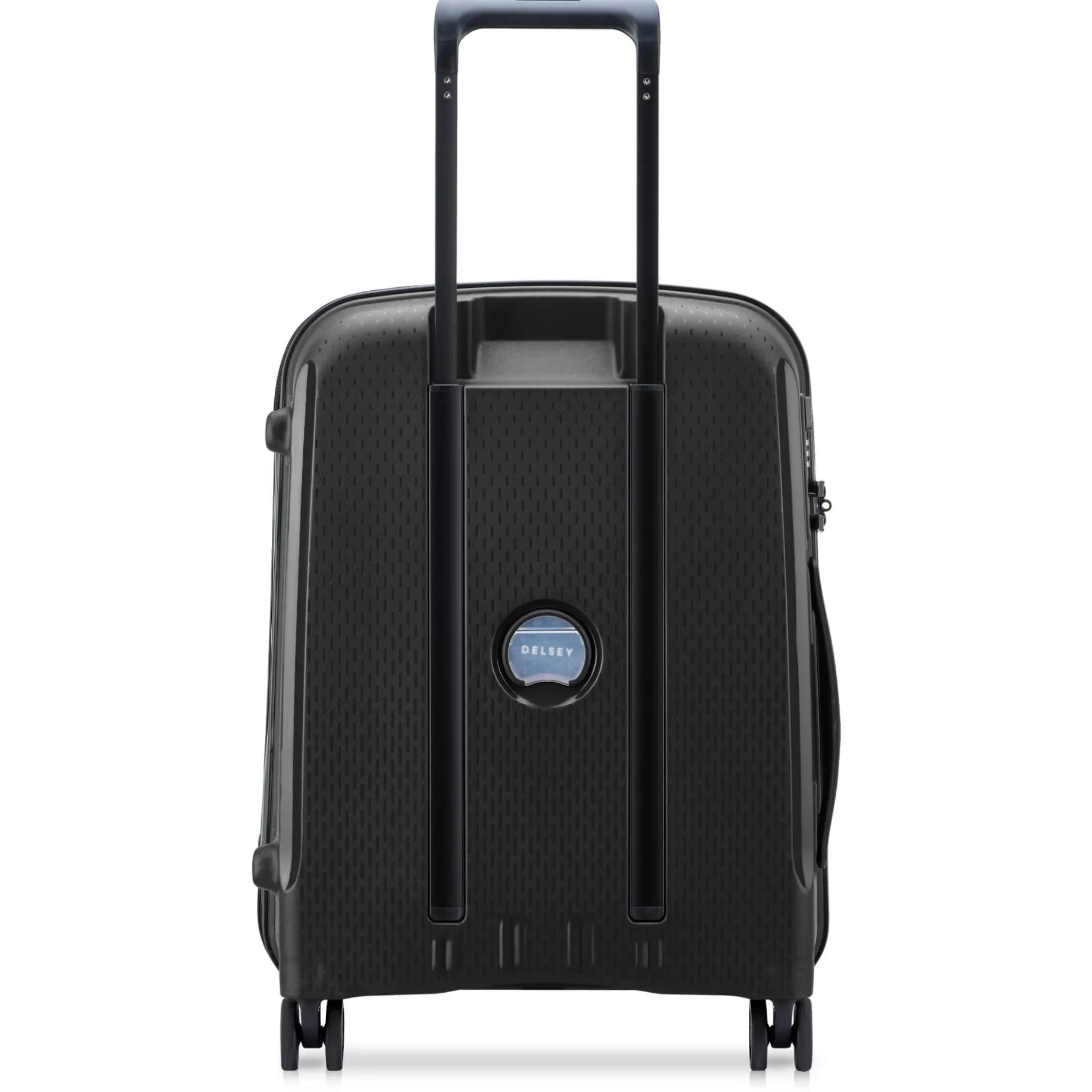 Belmont Plus Slim Line - 4-Rollen-Kabinentrolley recycelt 55 cm (schwarz)