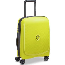 Belmont Plus Slim Line - 4-Rollen-Kabinentrolley recycelt 55 cm (grün chartreuse)
