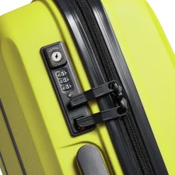 Belmont Plus Slim Line - 4-Rollen-Kabinentrolley recycelt 55 cm (grün chartreuse)