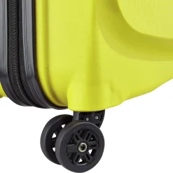 Belmont Plus Slim Line - 4-Rollen-Kabinentrolley recycelt 55 cm (grün chartreuse)