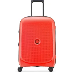 Belmont Plus Slim Line - 4-Rollen-Kabinentrolley 55 cm (rot)