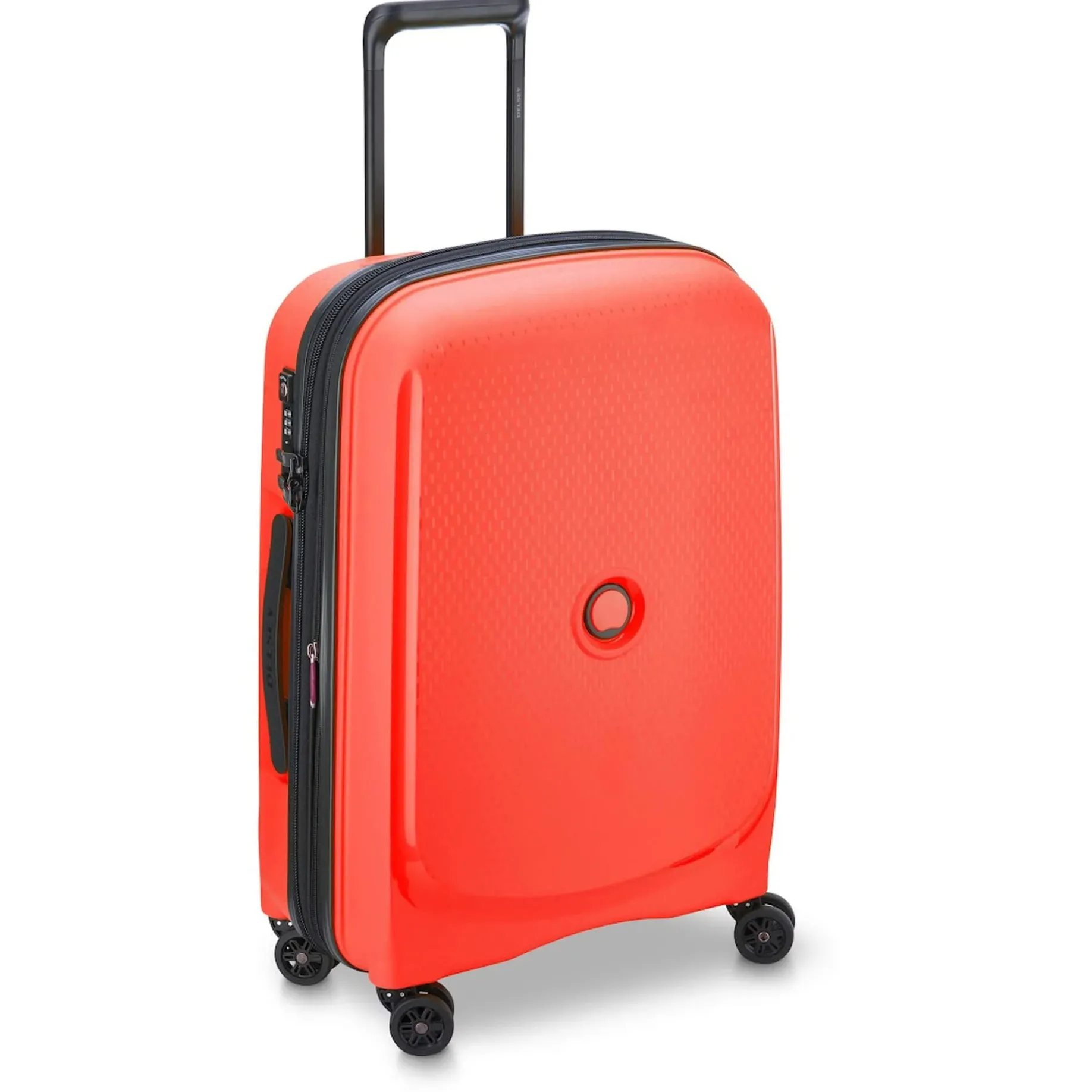 Belmont Plus Slim Line - 4-Rollen-Kabinentrolley 55 cm (rot)