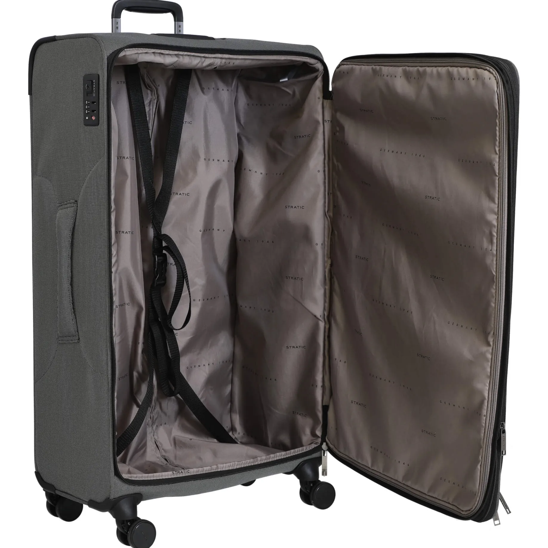 Bendigo Light+ - 4-Rollen-Trolley 84 cm L erw. (silver)