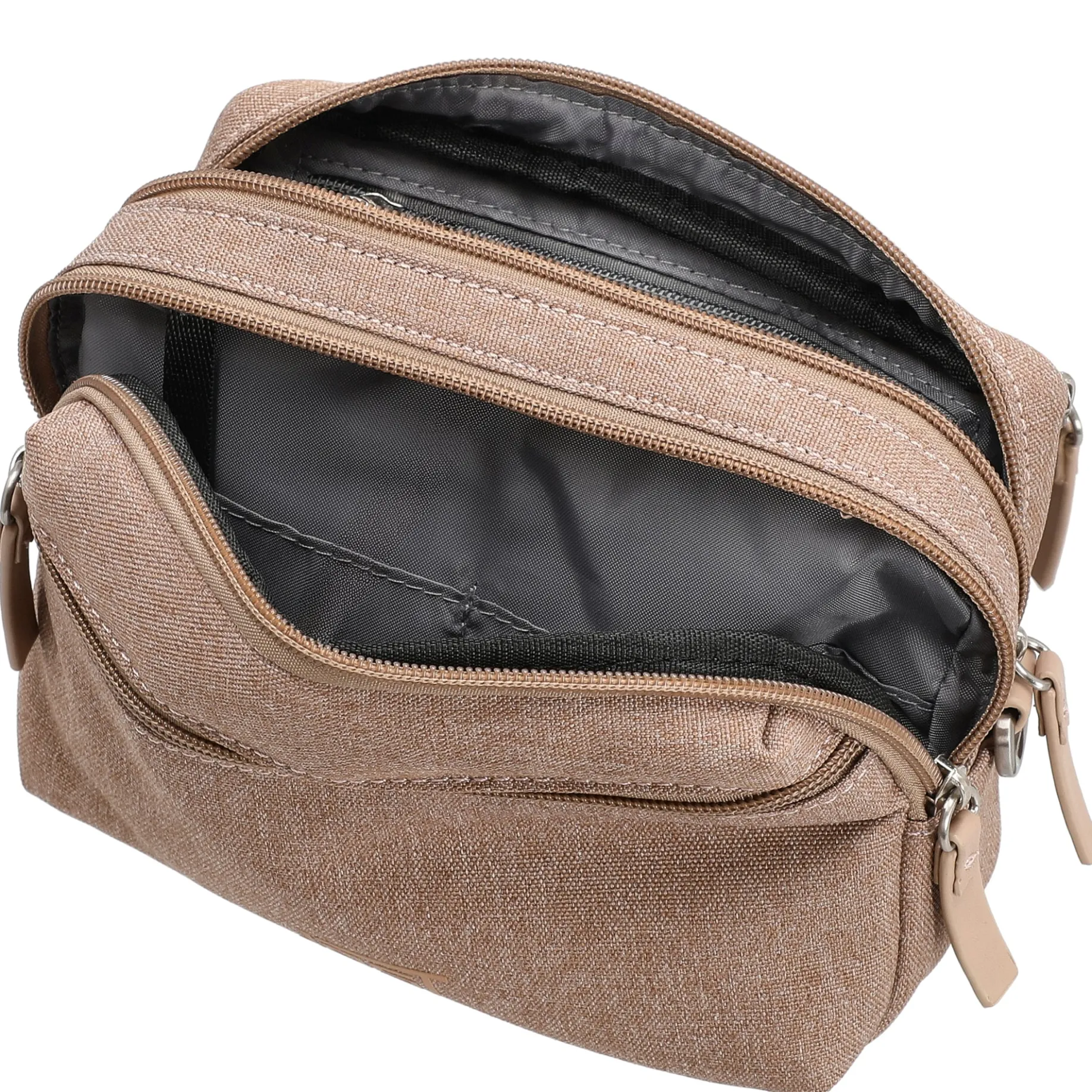 Bergen Crossover - Umhängetasche 19 cm (nude)