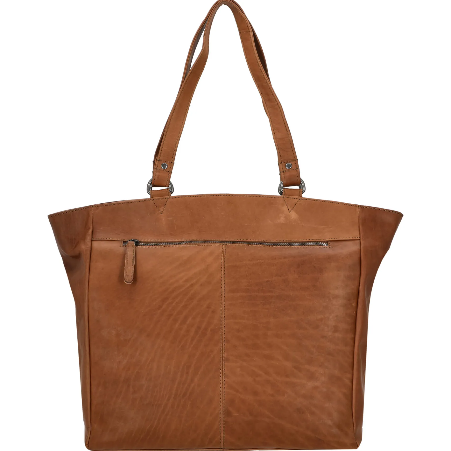 Berlin - Shopper 15.4" L Leder 28 cm (cognac)