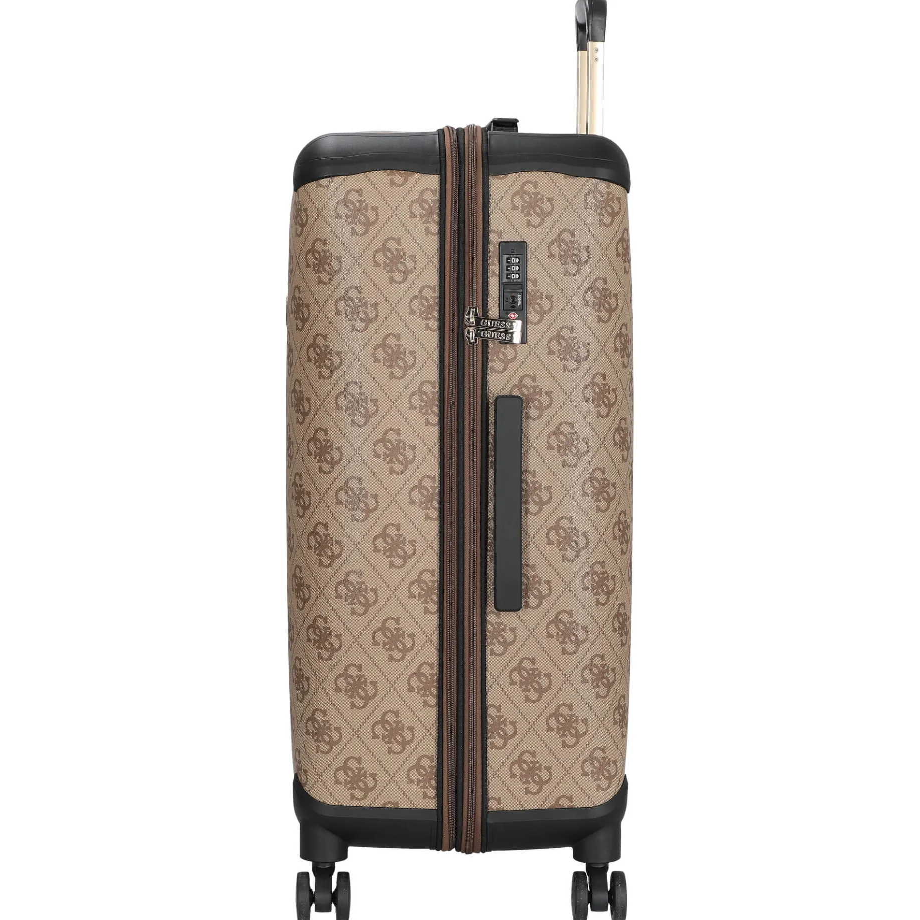 Berta 28 IN - 4-Rollen-Trolley L 77 cm erw. (latte logo/brown)