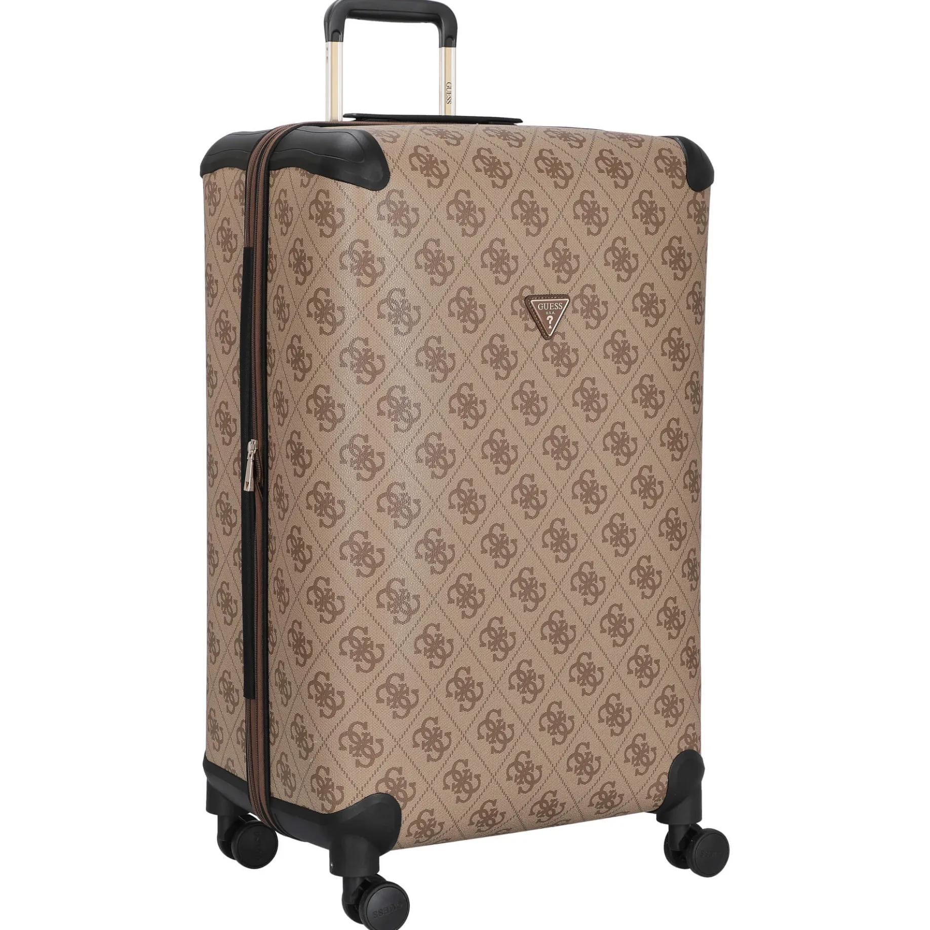 Berta 28 IN - 4-Rollen-Trolley L 77 cm erw. (latte logo/brown)