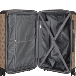 Berta 28 IN - 4-Rollen-Trolley L 77 cm erw. (latte logo/brown)