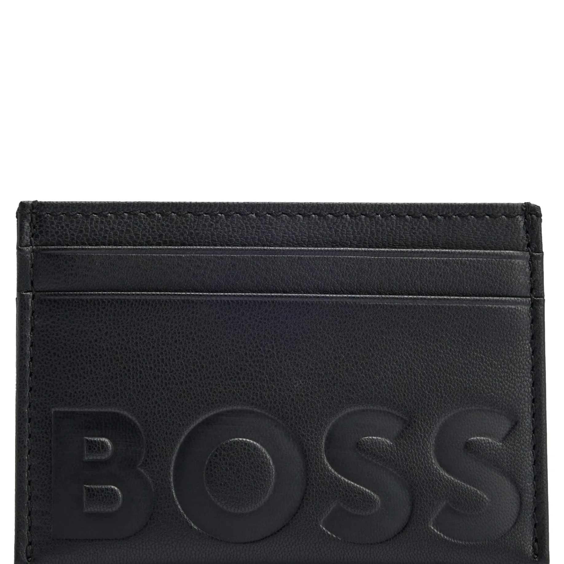 Big - Kreditkartenetui 4cc Leder 10 cm (black)