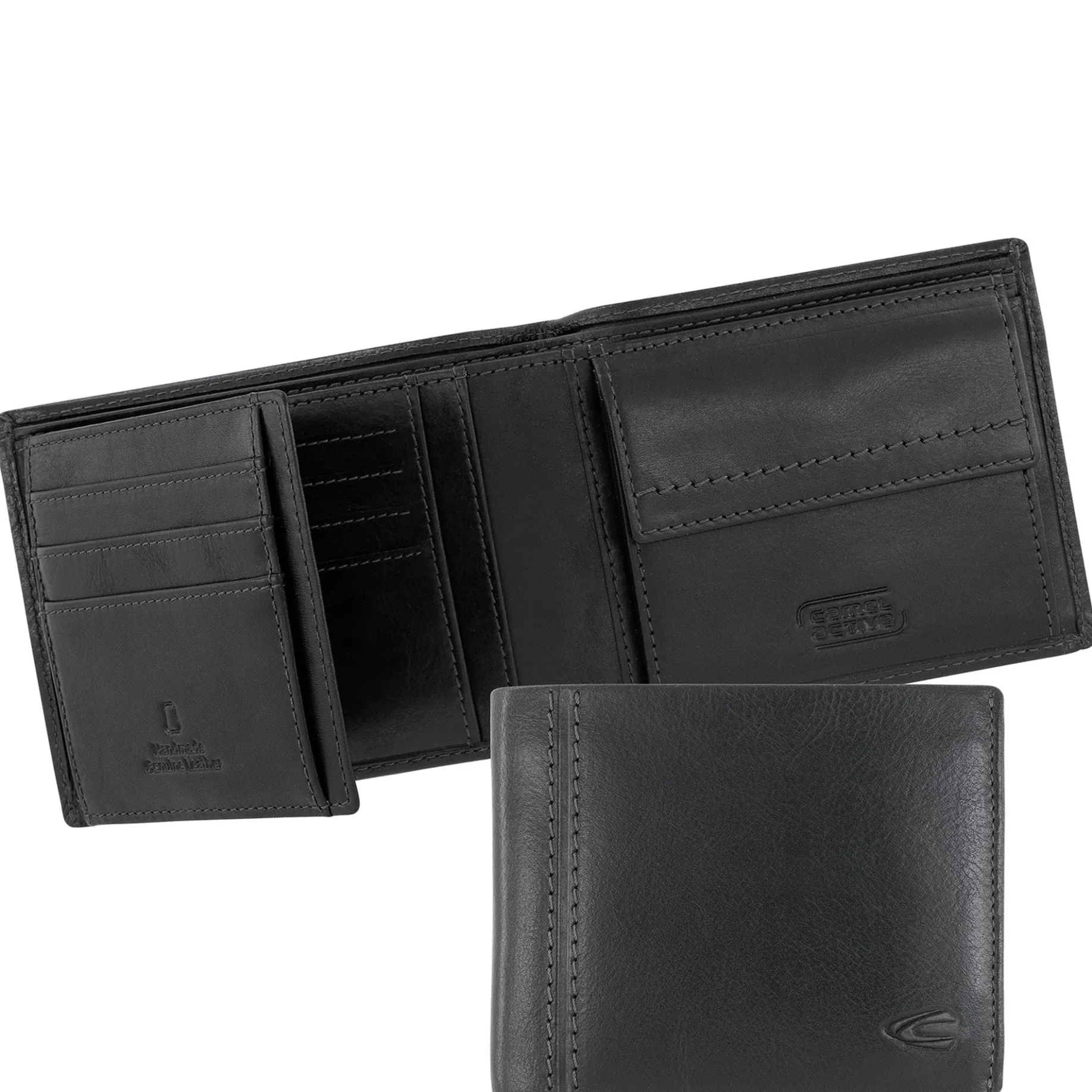Bilbao - Geldbörse 7cc 13 cm RFID (black)