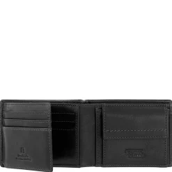 Bilbao Jeans - Geldbörse 6cc 11 cm RFID (black)