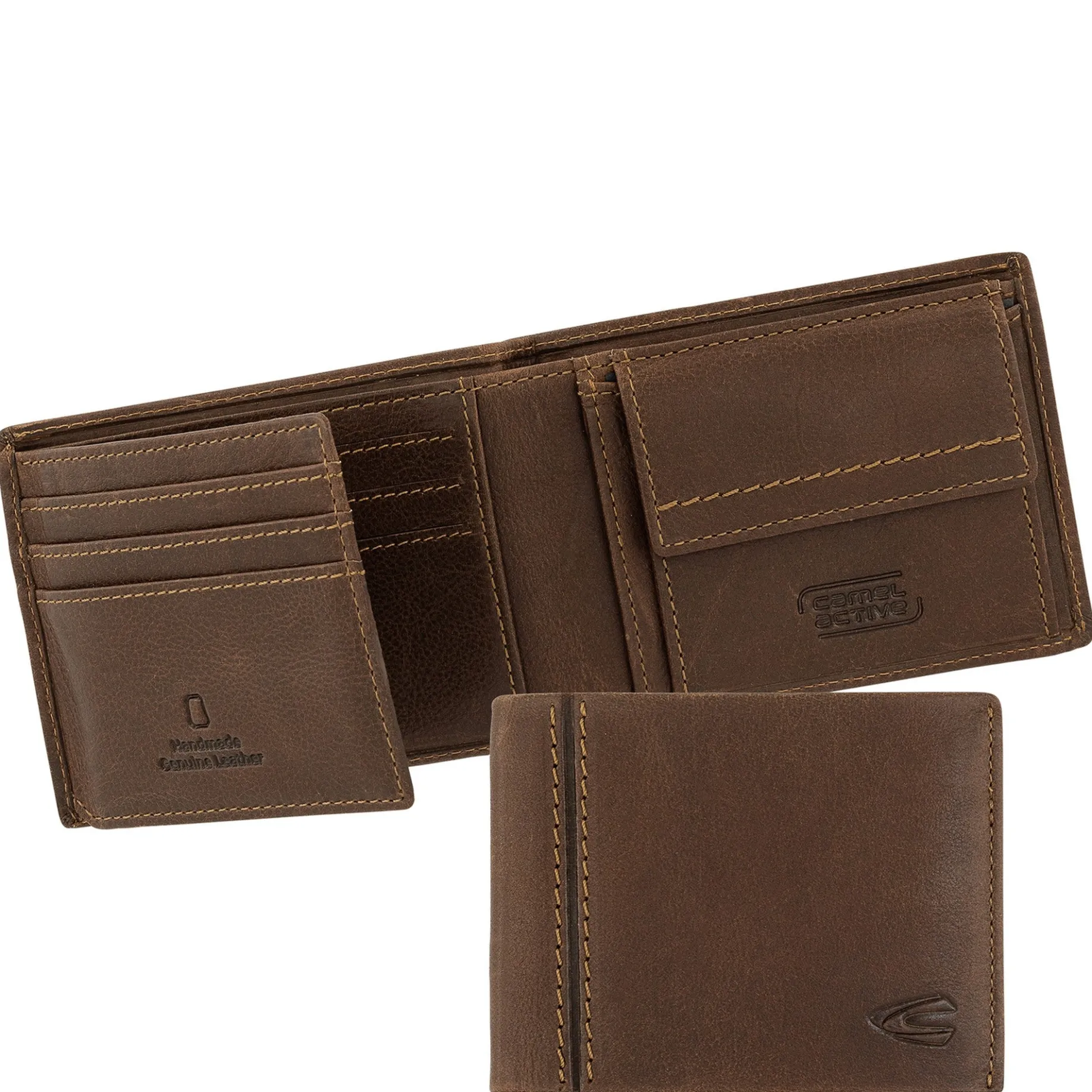 Bilbao Jeans - Geldbörse 6cc 11 cm RFID (cognac)