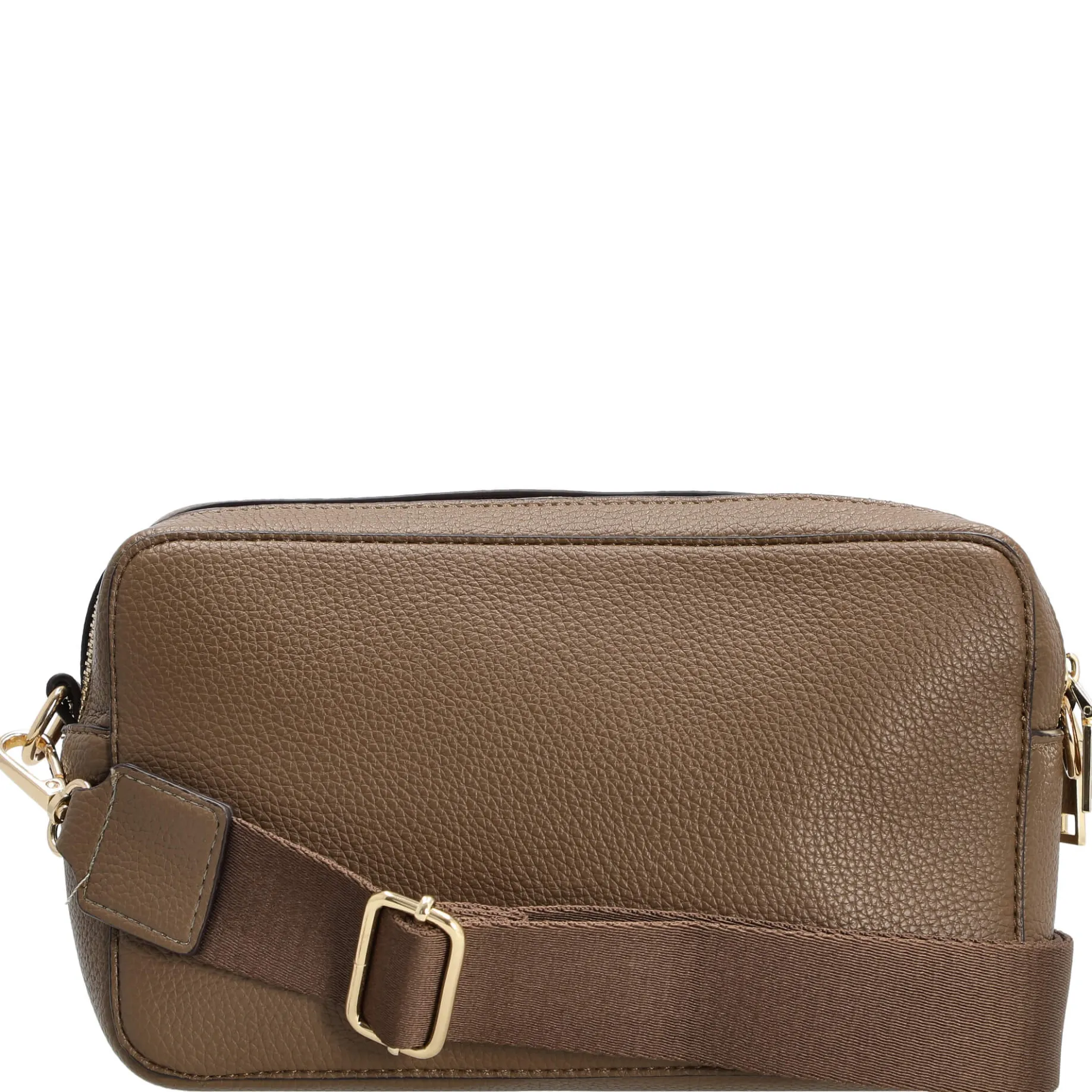 Bjuv - Umhängetasche 24 cm (olive/gold)